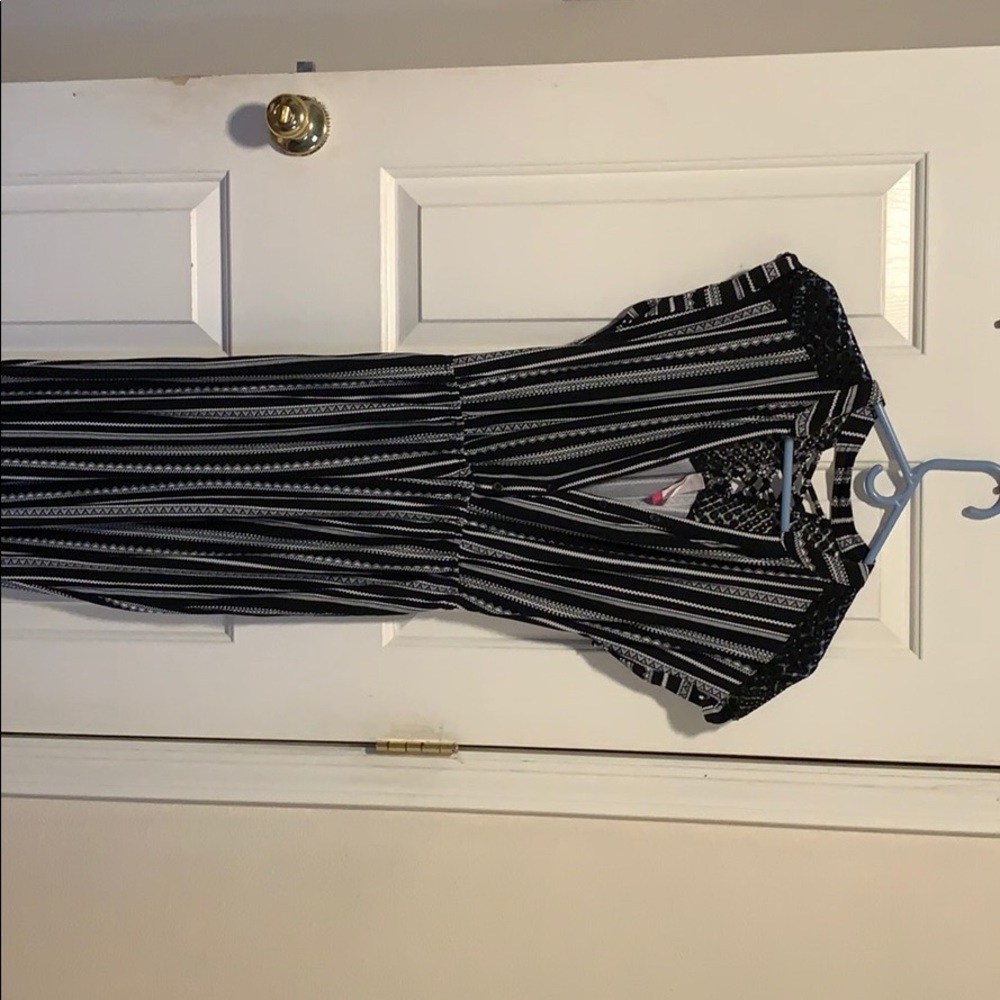 Stripped/ Printed Jumpsuit